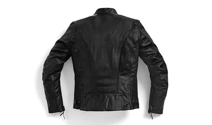 TwinStripes leather jacket uomo